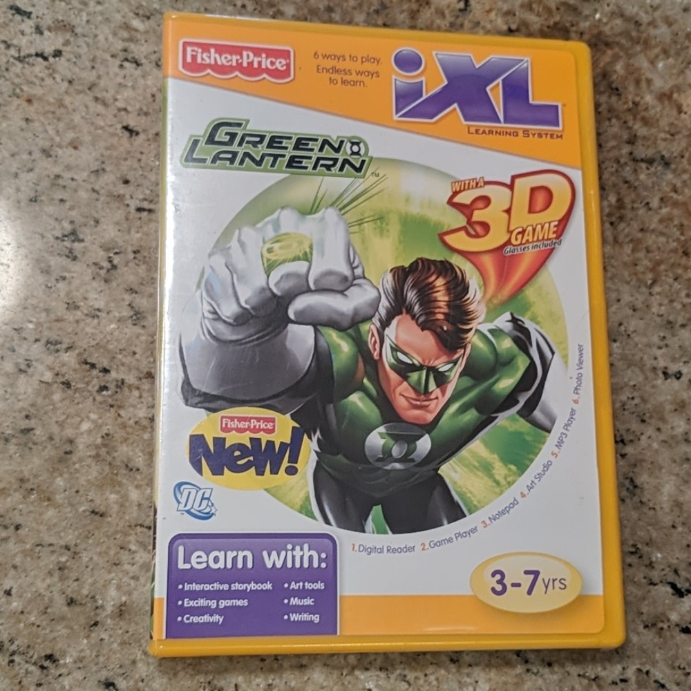 NEW Green Lantern iXL Learning System Game